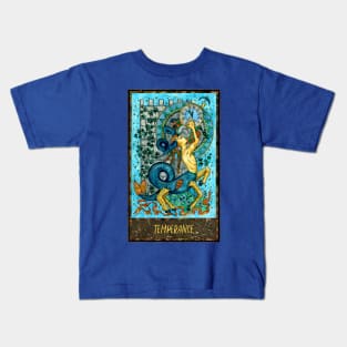 Temperance. Magic Gate Tarot Card Design. Kids T-Shirt